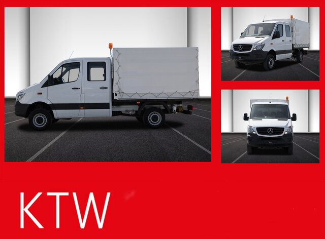MERCEDES-BENZ Sprinter 316CDI DOKA,Allrad,AHK,TCO,Standhzg. - Curtain side van, Combi van: picture 1 MERCEDES-BENZ Sprinter 316CDI DOKA,Allrad,AHK,TCO,Standhzg. - Curtain side van, Combi van: picture 1