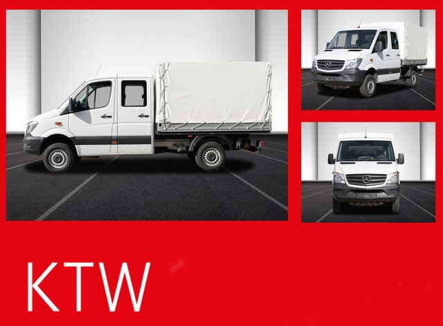 MERCEDES-BENZ Sprinter 316CDI DOKA,Allrad,AHK,TCO,Standhzg.... - Open body delivery van, Combi van: picture 1 MERCEDES-BENZ Sprinter 316CDI DOKA,Allrad,AHK,TCO,Standhzg.... - Open body delivery van, Combi van: picture 1