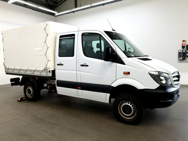 Open body delivery van, Combi van MERCEDES-BENZ Sprinter 316CDI DOKA,Allrad,Klima,AHK,TCO: picture 8