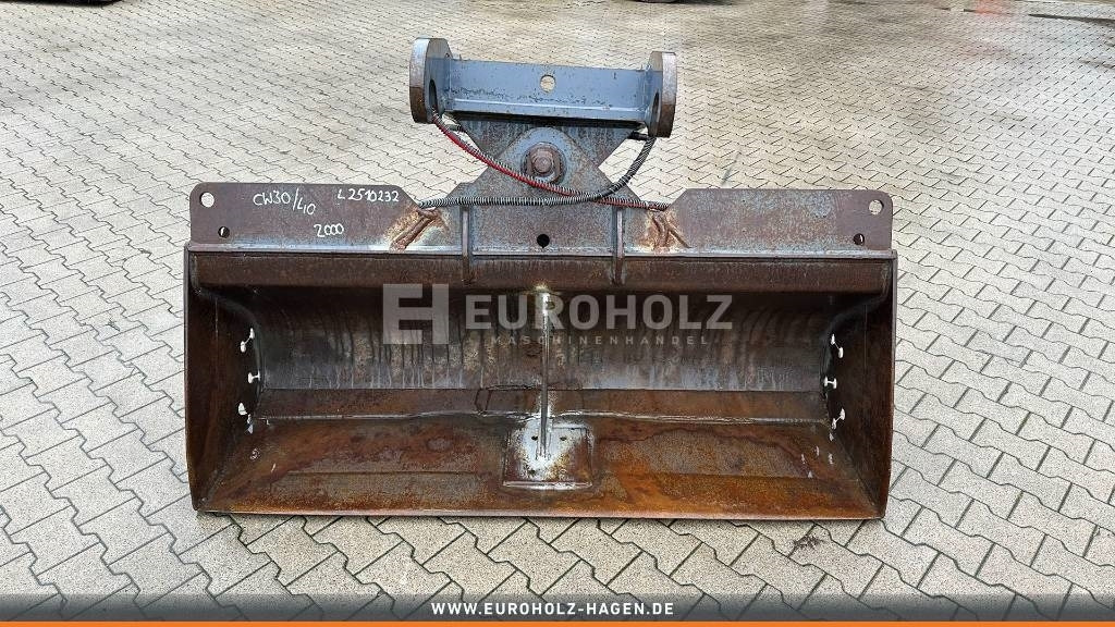 Grabenräumlöffel hydr für CW30 CW40 2000 mm gebr - Excavator bucket for Construction machinery: picture 1 Grabenräumlöffel hydr für CW30 CW40 2000 mm gebr - Excavator bucket for Construction machinery: picture 1