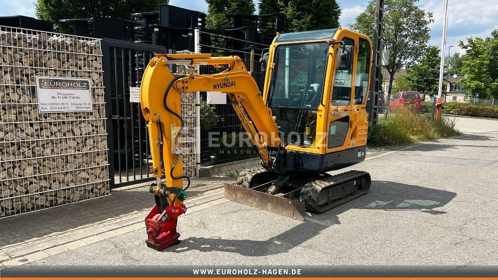 Hyundai Minibagger Robex 16.9, Powertilt, Schnellw. MS 01 - Mini excavator: picture 2 Hyundai Minibagger Robex 16.9, Powertilt, Schnellw. MS 01 - Mini excavator: picture 2