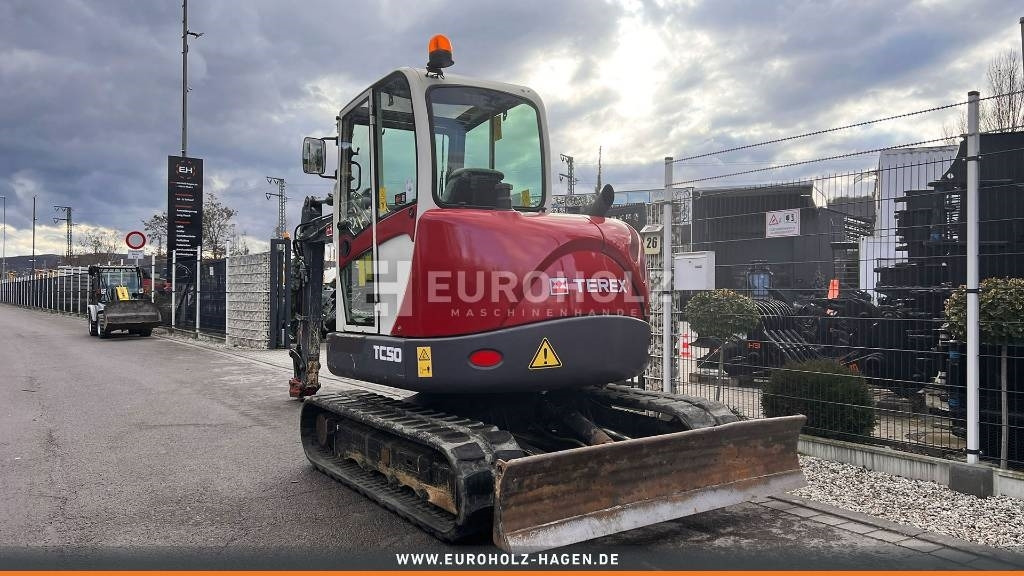 Terex Minibagger TC 50, Schnellwechsler MS03, Knickmatik - Mini excavator: picture 3 Terex Minibagger TC 50, Schnellwechsler MS03, Knickmatik - Mini excavator: picture 3