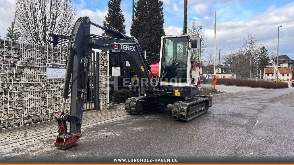 Terex Minibagger TC 50, Schnellwechsler MS03, Knickmatik - Mini excavator: picture 1 Terex Minibagger TC 50, Schnellwechsler MS03, Knickmatik - Mini excavator: picture 1