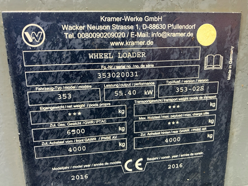 Kramer 5095 Top Zustand! inkl. Palettengabel und Schaufel - Wheel loader: picture 5 Kramer 5095 Top Zustand! inkl. Palettengabel und Schaufel - Wheel loader: picture 5