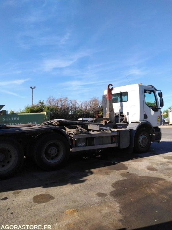 AZ-826-NR PORTEUR RENAULT PREMIUM 430 DXI 669120 kms 2010 - Hook lift truck: picture 2 AZ-826-NR PORTEUR RENAULT PREMIUM 430 DXI 669120 kms 2010 - Hook lift truck: picture 2