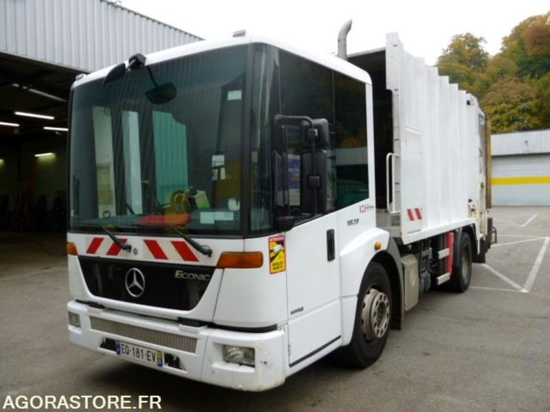 BOM ECONIC MERCEDES CABINE TYPE BUS 2007 4 places 247550kms - Garbage truck: picture 1 BOM ECONIC MERCEDES CABINE TYPE BUS 2007 4 places 247550kms - Garbage truck: picture 1