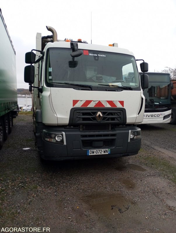 BOM RENAULT D WIDE - 2015 - 277641km - DW072WN - Garbage truck: picture 1 BOM RENAULT D WIDE - 2015 - 277641km - DW072WN - Garbage truck: picture 1