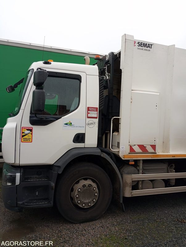 BOM RENAULT D WIDE - 2015 - 277641km - DW072WN - Garbage truck: picture 2 BOM RENAULT D WIDE - 2015 - 277641km - DW072WN - Garbage truck: picture 2