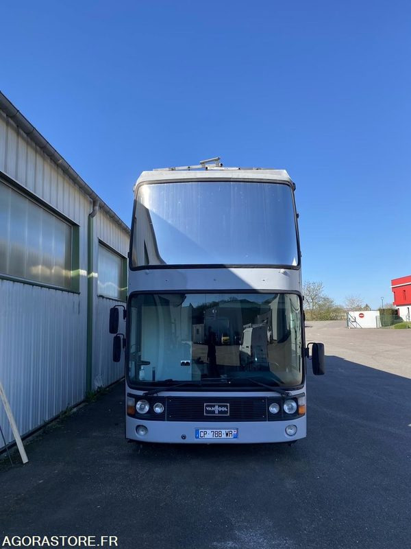 BUS VIP DOUBLE ETAGE MOTORHOMEVIP VANHOOL + REMORQUE + AUVENT DE RECEPTION - Double-decker bus: picture 2 BUS VIP DOUBLE ETAGE MOTORHOMEVIP VANHOOL + REMORQUE + AUVENT DE RECEPTION - Double-decker bus: picture 2