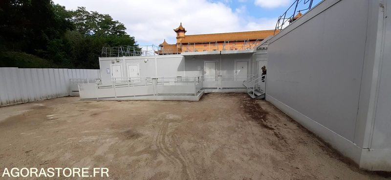 Bâtiment modulaire gris Cougnaud - 310 m2 -2020 - Construction container: picture 2 Bâtiment modulaire gris Cougnaud - 310 m2 -2020 - Construction container: picture 2