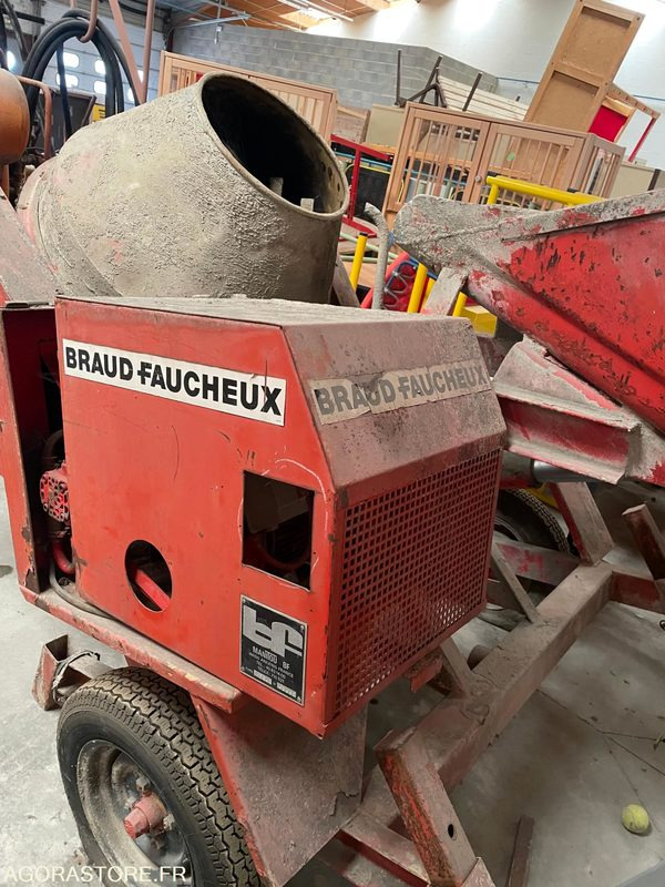 Bétonnière Braud Faucheux Type HE 340 (340l) - Concrete mixer: picture 3 Bétonnière Braud Faucheux Type HE 340 (340l) - Concrete mixer: picture 3