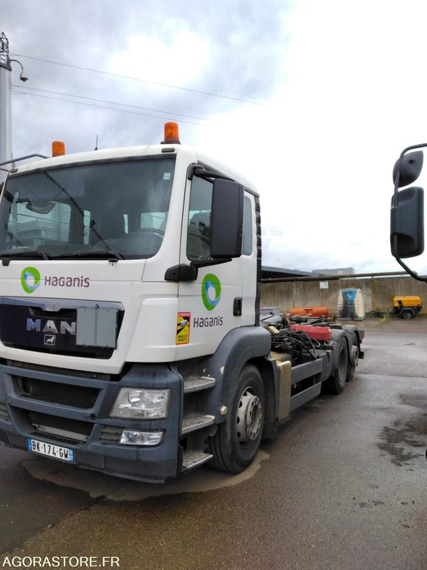 Camion Ampliroll MAN 26 tonnes - Hook lift truck: picture 2 Camion Ampliroll MAN 26 tonnes - Hook lift truck: picture 2