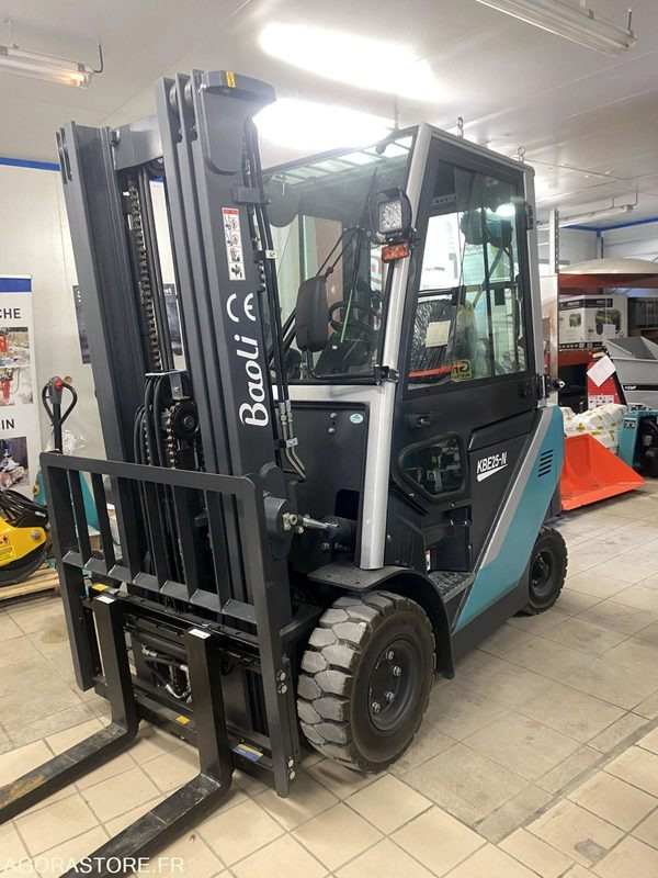 Chariot élévateur BAOLI KBE25N 2T5 ELECTRIQUE CABINE - Electric forklift: picture 1 Chariot élévateur BAOLI KBE25N 2T5 ELECTRIQUE CABINE - Electric forklift: picture 1