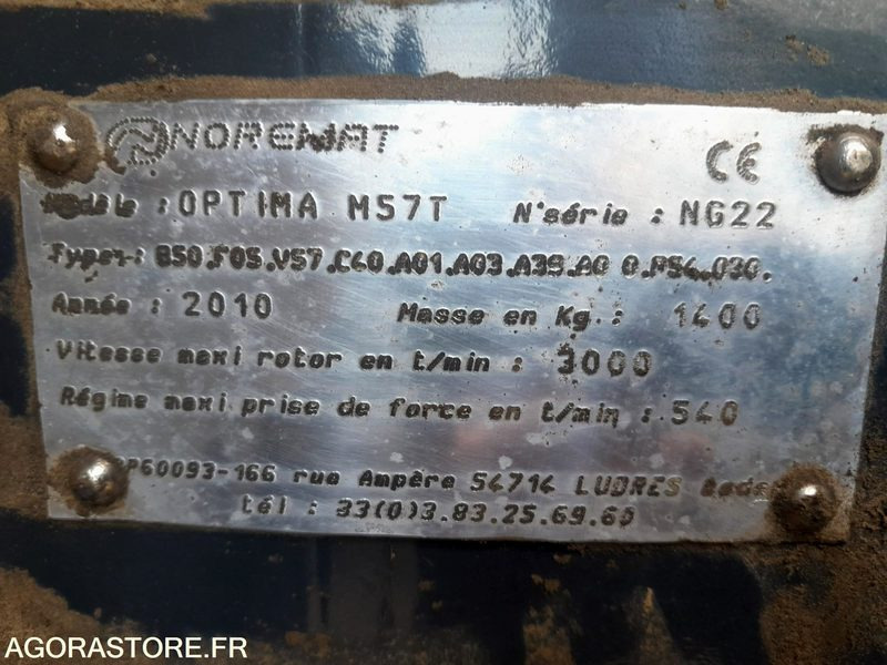 EPAREUSE NOREMAT OPTIMA M57T - Boom mower: picture 5 EPAREUSE NOREMAT OPTIMA M57T - Boom mower: picture 5