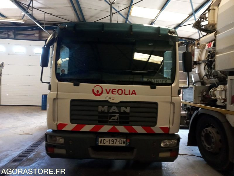 HYDROCUREUR MAN TGL - Diesel - CAM - 2009 / 354 009 KM - Vacuum truck: picture 1 HYDROCUREUR MAN TGL - Diesel - CAM - 2009 / 354 009 KM - Vacuum truck: picture 1