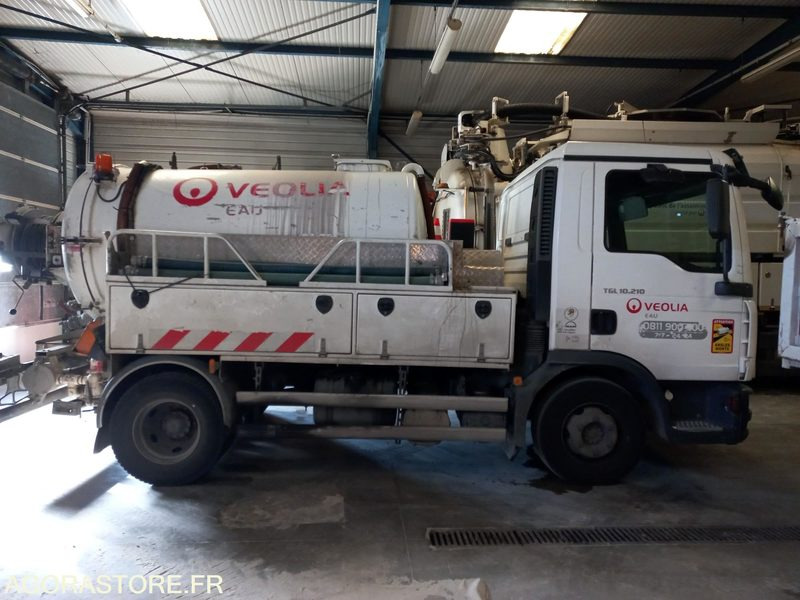 HYDROCUREUR MAN TGL - Diesel - CAM - 2009 / 354 009 KM - Vacuum truck: picture 3 HYDROCUREUR MAN TGL - Diesel - CAM - 2009 / 354 009 KM - Vacuum truck: picture 3