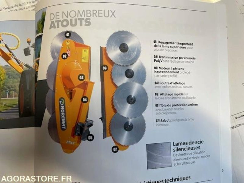 LAMIER ELISS 4EL V2 - Flail mower: picture 1 LAMIER ELISS 4EL V2 - Flail mower: picture 1