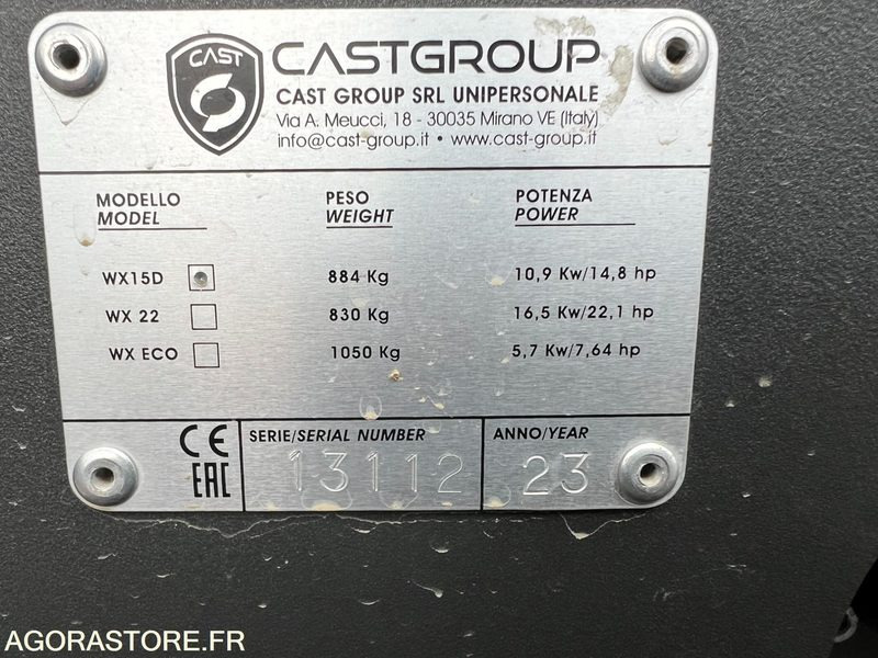 MINI CHARGEUSE WORKY QUAD WX15D - Loader: picture 5 MINI CHARGEUSE WORKY QUAD WX15D - Loader: picture 5