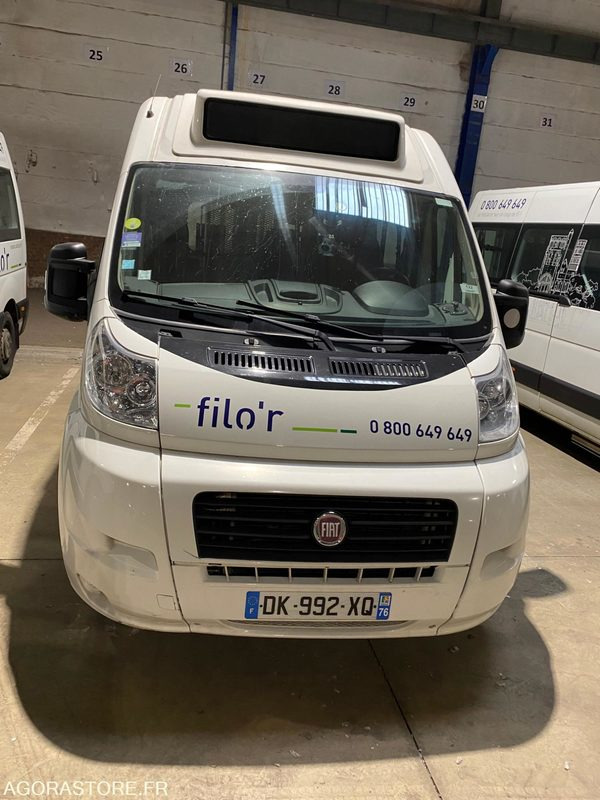 Minibus Fiat City 9 places - DK-992-XQ - 2014 - 495000km - Minibus, Passenger van: picture 1 Minibus Fiat City 9 places - DK-992-XQ - 2014 - 495000km - Minibus, Passenger van: picture 1