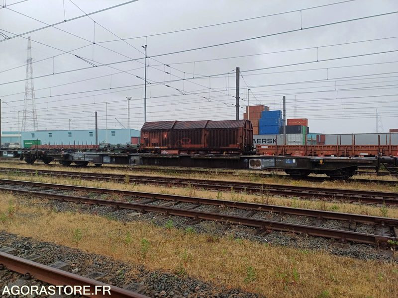 Wagon plat intermodal type Sggnss – modèle 6432B0-4, 72 pieds - 2003 (ref 1116) - Other machinery: picture 3 Wagon plat intermodal type Sggnss – modèle 6432B0-4, 72 pieds - 2003 (ref 1116) - Other machinery: picture 3