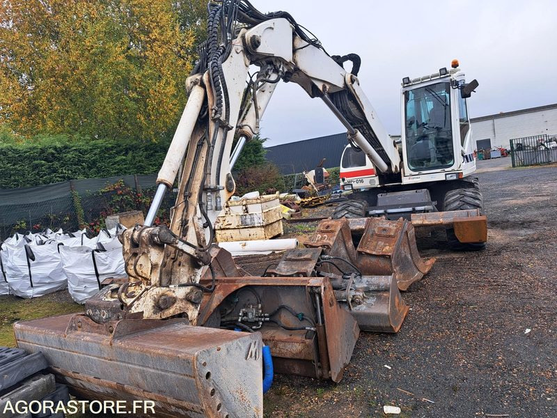 PELLE A PNEUS - MECALAC 714 MW - 2016/ 11597 HEURES (MPP016) - Excavator: picture 1 PELLE A PNEUS - MECALAC 714 MW - 2016/ 11597 HEURES (MPP016) - Excavator: picture 1
