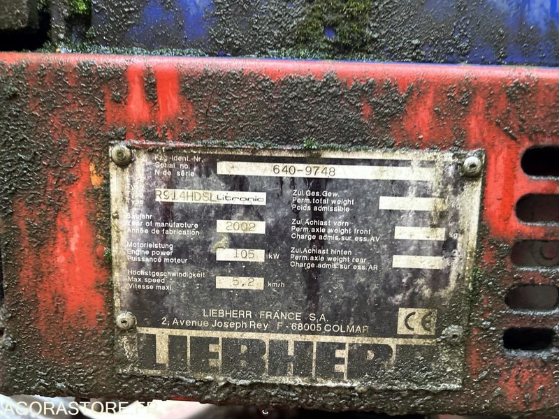 PELLE LIEBHERR - R914HDSL - 2002 leasing PELLE LIEBHERR - R914HDSL - 2002: picture 6