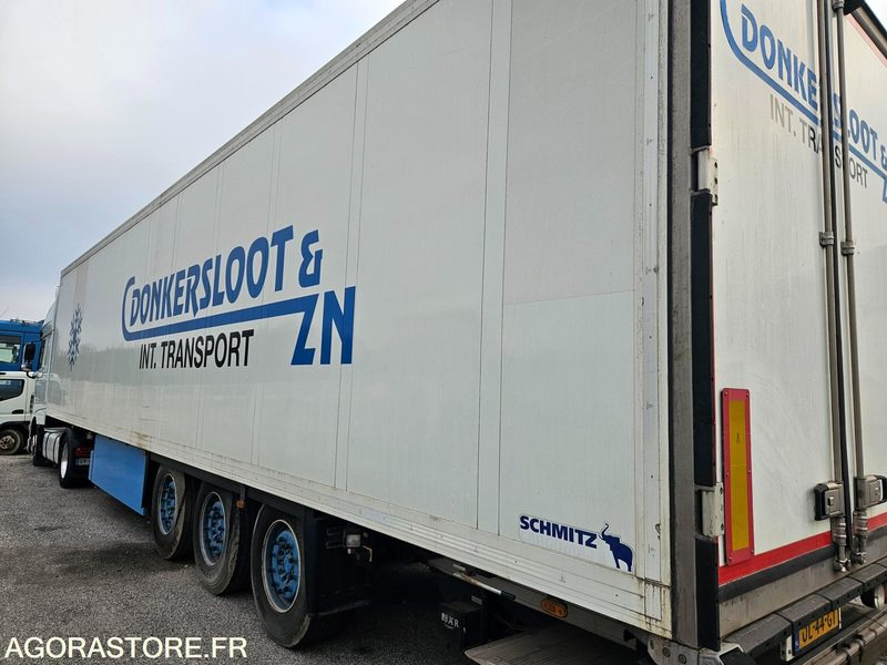 REMORQUE FRIGORIFIQUE AVEC HAYON SCHMITZ - Refrigerator semi-trailer: picture 1 REMORQUE FRIGORIFIQUE AVEC HAYON SCHMITZ - Refrigerator semi-trailer: picture 1