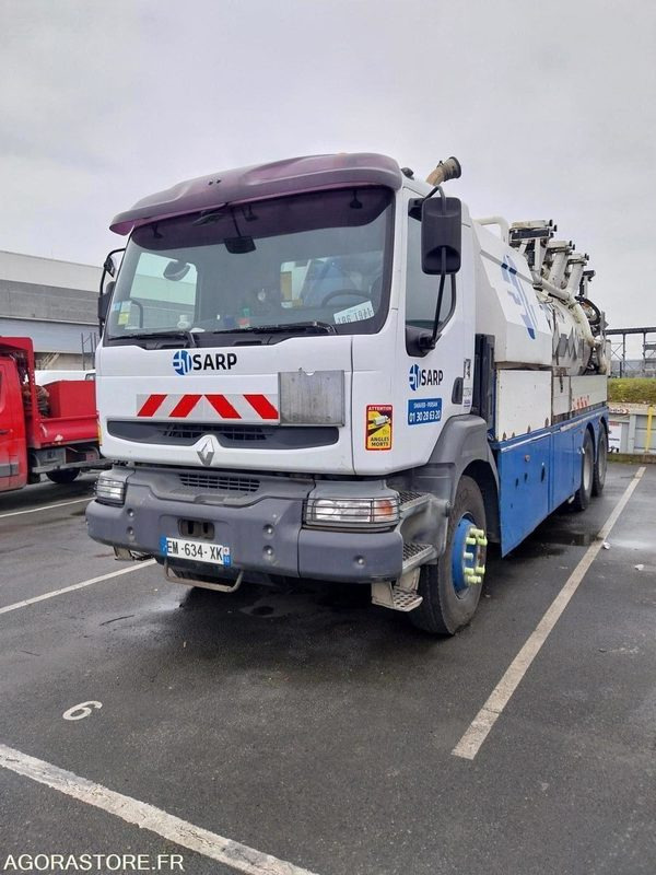 RENAULT KERAX HUWER ADR 2001 515000KM / PB BV EXPORT UNIQUEMENT - Vacuum truck: picture 1 RENAULT KERAX HUWER ADR 2001 515000KM / PB BV EXPORT UNIQUEMENT - Vacuum truck: picture 1