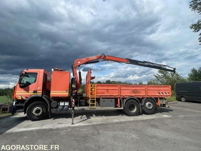 RENAULT PREMIUM LANDER 430.26 - PLATEAU GRUE - GRUE FASSI F150 + RADIO - 2011 - Dropside/ Flatbed truck, Crane truck: picture 5 RENAULT PREMIUM LANDER 430.26 - PLATEAU GRUE - GRUE FASSI F150 + RADIO - 2011 - Dropside/ Flatbed truck, Crane truck: picture 5