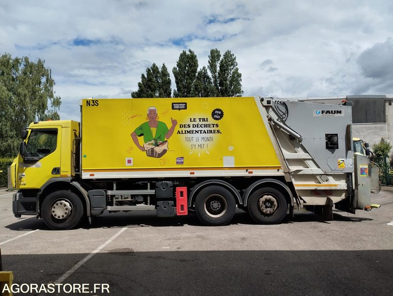 RENAULT TRUCKS PREMIUM 26T 6X2*4 DXi 340cv BOM 2012 _ CL-531-PG - Garbage truck: picture 2 RENAULT TRUCKS PREMIUM 26T 6X2*4 DXi 340cv BOM 2012 _ CL-531-PG - Garbage truck: picture 2