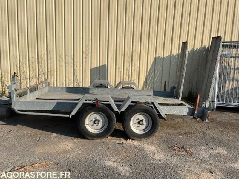Remorque porte engin Moiroud - Low loader trailer: picture 1 Remorque porte engin Moiroud - Low loader trailer: picture 1