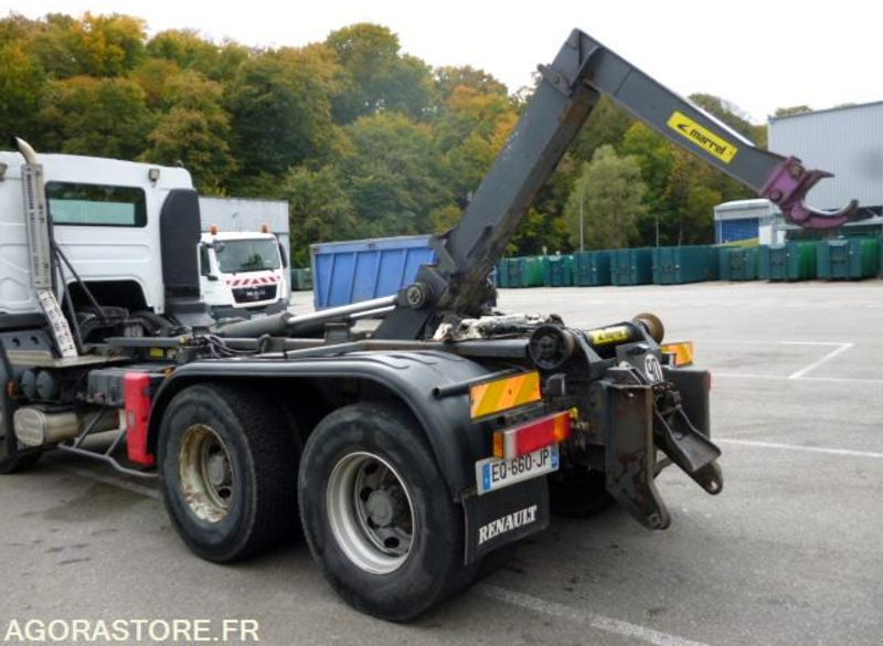 Renault Kerax 6x4 370DCI bras de dépose Marrel 16000kgs 521550 kms 2003 - Hook lift truck, Crane truck: picture 3 Renault Kerax 6x4 370DCI bras de dépose Marrel 16000kgs 521550 kms 2003 - Hook lift truck, Crane truck: picture 3