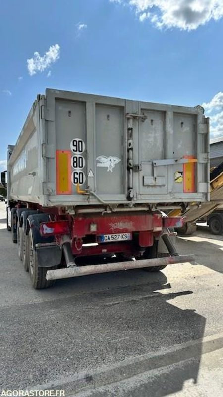 SEMI BENNE ALUMINIUM 3 ESSIEUX BENALU 2012 - Tipper semi-trailer: picture 4 SEMI BENNE ALUMINIUM 3 ESSIEUX BENALU 2012 - Tipper semi-trailer: picture 4