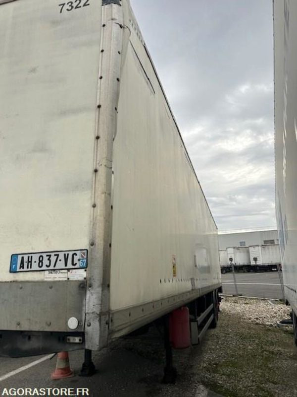 SEMI REMORQUE SAMRO - FOURGO - 2006 - Closed box semi-trailer: picture 2 SEMI REMORQUE SAMRO - FOURGO - 2006 - Closed box semi-trailer: picture 2