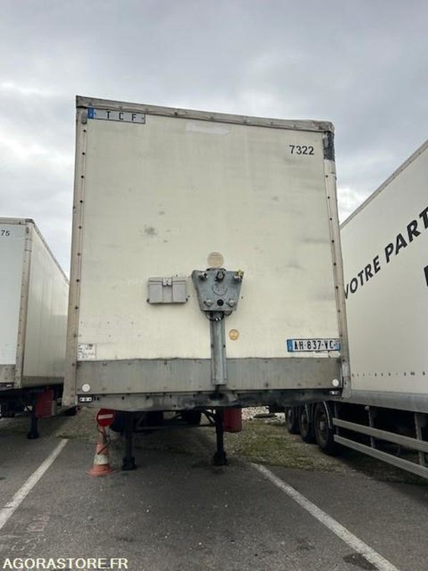 SEMI REMORQUE SAMRO - FOURGO - 2006 - Closed box semi-trailer: picture 1 SEMI REMORQUE SAMRO - FOURGO - 2006 - Closed box semi-trailer: picture 1