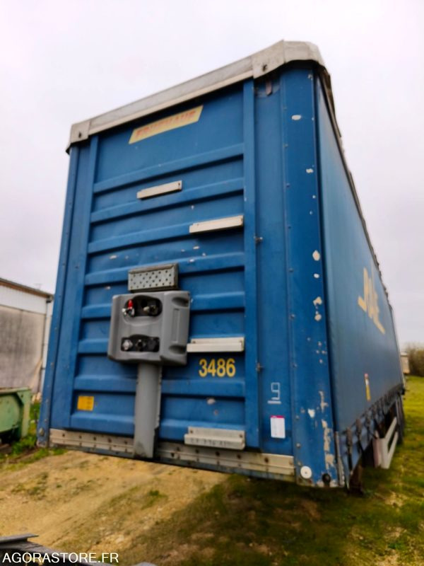 Semi-remorque Bâchée Fruehauf - 2008 (3486) - Curtainsider semi-trailer: picture 2 Semi-remorque Bâchée Fruehauf - 2008 (3486) - Curtainsider semi-trailer: picture 2