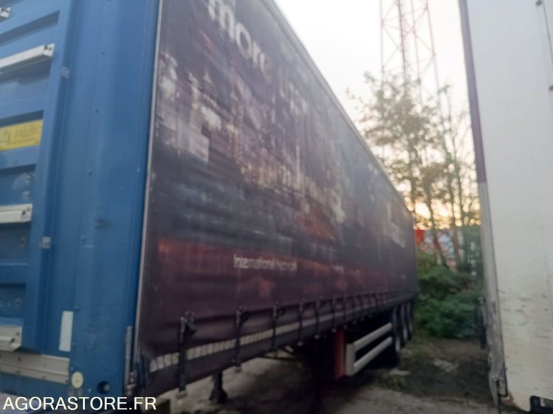 Semi-remorque Bâchée Fruehauf - 2014 (3997) - Curtainsider semi-trailer: picture 1 Semi-remorque Bâchée Fruehauf - 2014 (3997) - Curtainsider semi-trailer: picture 1