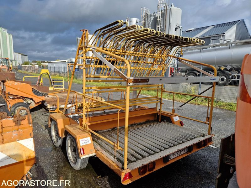 Remorque à panneaux Duarib - 1992 - BH723PZ - Semi-trailer: picture 1 Remorque à panneaux Duarib - 1992 - BH723PZ - Semi-trailer: picture 1