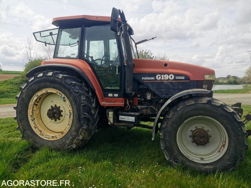 TRACTEUR AGRICOLE FIATAGRI G190 - 11 900 heures - 1994 - Farm tractor: picture 1 TRACTEUR AGRICOLE FIATAGRI G190 - 11 900 heures - 1994 - Farm tractor: picture 1