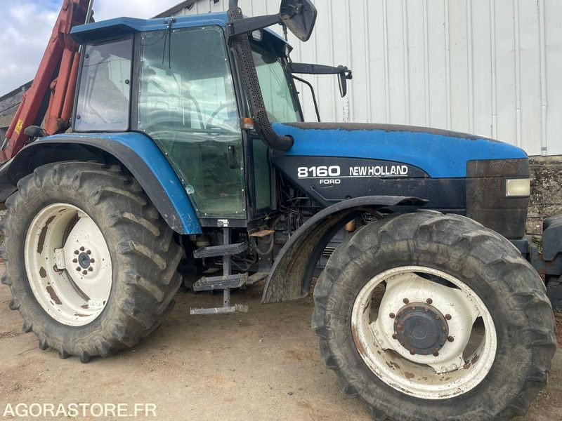 TRACTEUR NEW HOLLAND 8160 RANGE COMMAND - 1999 - 10500h - Farm tractor: picture 1 TRACTEUR NEW HOLLAND 8160 RANGE COMMAND - 1999 - 10500h - Farm tractor: picture 1