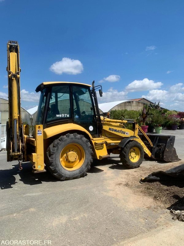 TRACTOPELLE | KOMATSU WB97R | 4358 heures - Backhoe loader: picture 4 TRACTOPELLE | KOMATSU WB97R | 4358 heures - Backhoe loader: picture 4