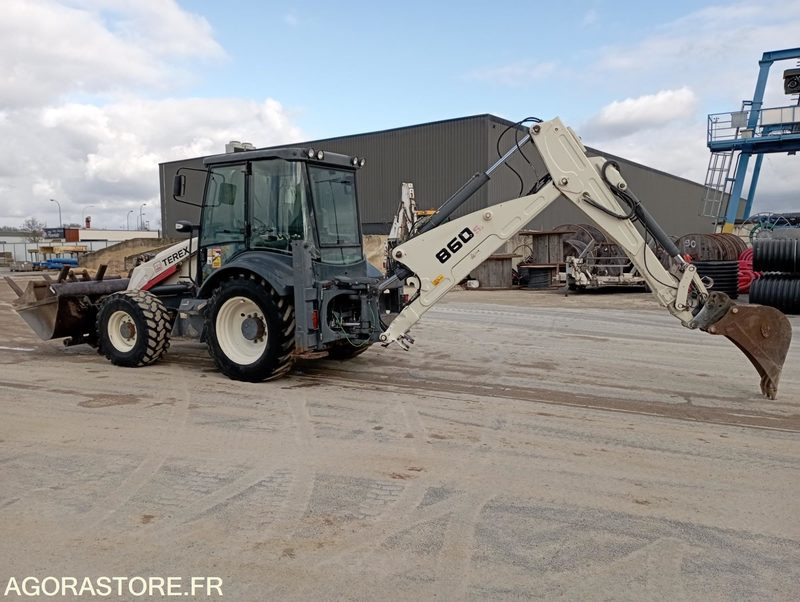 TRACTOPELLE - TEREX - 860 -2008 / 11 690 HEURES - Backhoe loader: picture 2 TRACTOPELLE - TEREX - 860 -2008 / 11 690 HEURES - Backhoe loader: picture 2