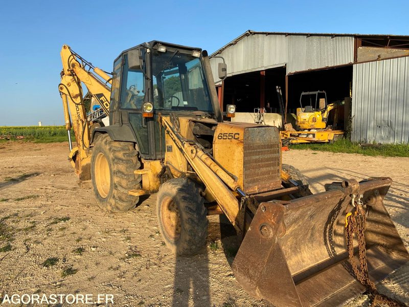 Tractopelle FORD 655C - 1991 - Backhoe loader: picture 1 Tractopelle FORD 655C - 1991 - Backhoe loader: picture 1