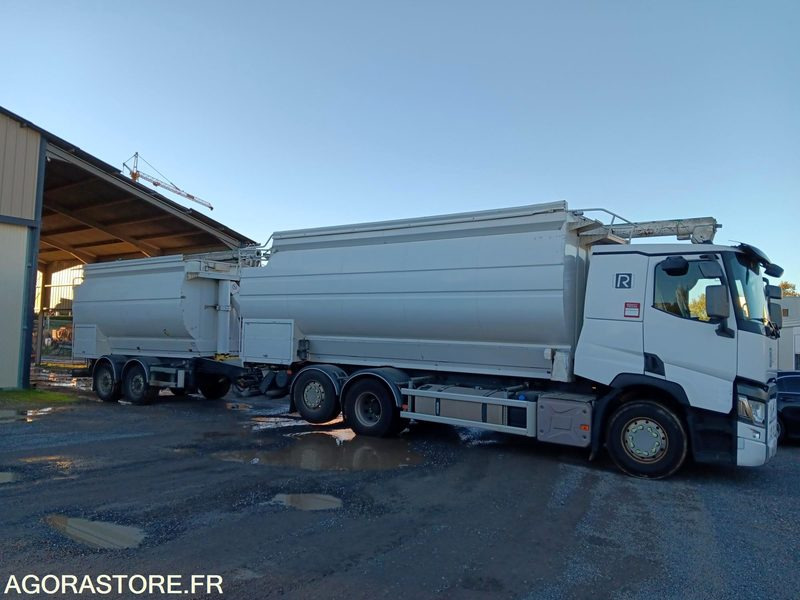 CAMION-REMORQUE CITERNE VRAC RENAULT - T480 - 2017 / 876321 KM (2830+31322) - Truck: picture 2 CAMION-REMORQUE CITERNE VRAC RENAULT - T480 - 2017 / 876321 KM (2830+31322) - Truck: picture 2