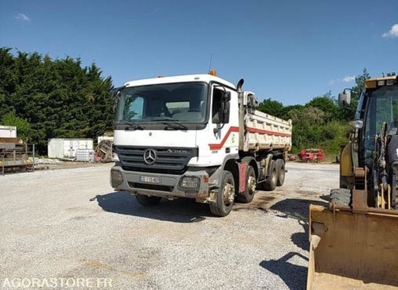 Porteur 8x4 Mercedes Benne 32 tonnes - CE115NQ - 2008 / 517809 KM (ML559) - Truck: picture 2 Porteur 8x4 Mercedes Benne 32 tonnes - CE115NQ - 2008 / 517809 KM (ML559) - Truck: picture 2