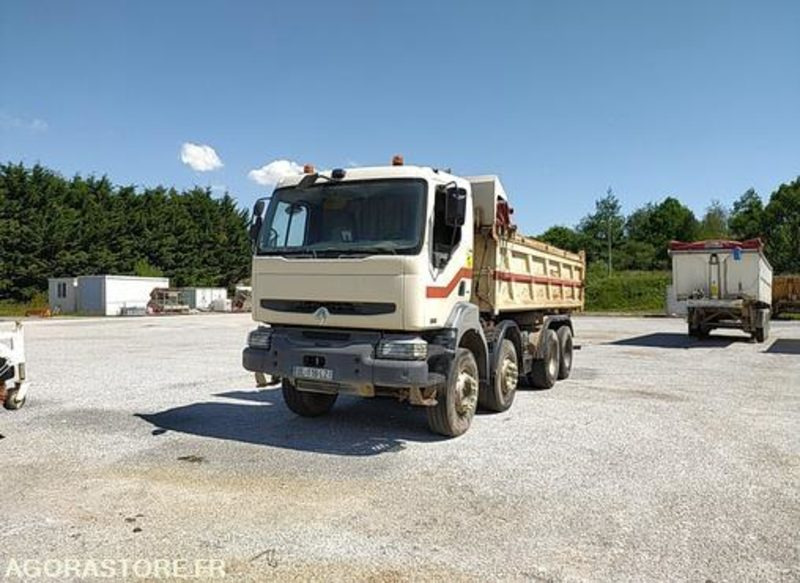 Porteur 8x4 Renault KERAX - DL116LZ - 2005 / 727486 KM (ML557) - Truck: picture 1 Porteur 8x4 Renault KERAX - DL116LZ - 2005 / 727486 KM (ML557) - Truck: picture 1