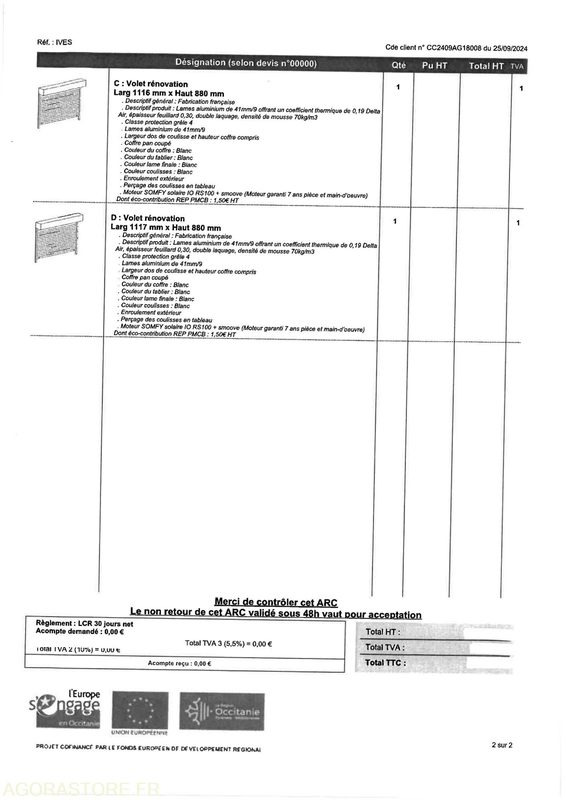 Volets roulants solaires HEROAL - Tool/ Equipment: picture 5 Volets roulants solaires HEROAL - Tool/ Equipment: picture 5