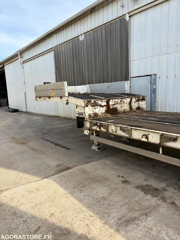 Porte engins ROBUSTE KAISER - 2010 - plancher neuf - Low loader trailer: picture 2 Porte engins ROBUSTE KAISER - 2010 - plancher neuf - Low loader trailer: picture 2
