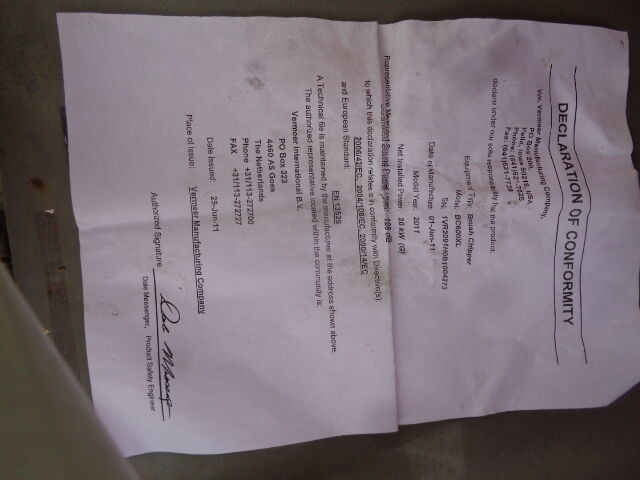 Vermeer BC600XL - Wood chipper: picture 2 Vermeer BC600XL - Wood chipper: picture 2