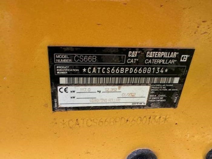 CAT CS 66B - Roller: picture 2 CAT CS 66B - Roller: picture 2